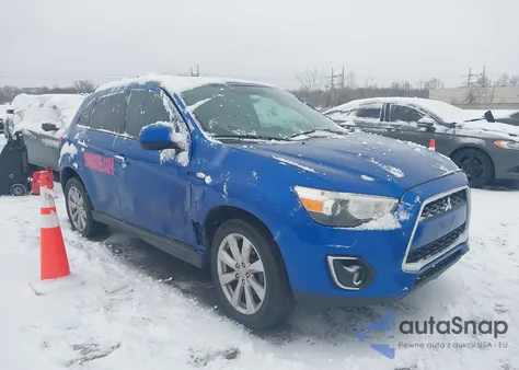 2015 Mitsubishi Outlander Sport Es из США, поврежденный, VIN 4A4AP3AU8FE056694